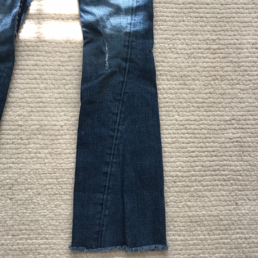 True Religion distressed flare jean 25 - Picture 12 of 13